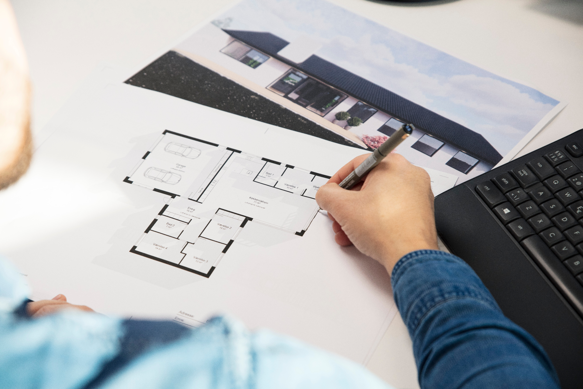 Arkitekturbillede til Skitseprojekt